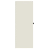 Armadio Classificatore Bianco 90x40x105 cm in Acciaio