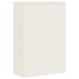 Armadio Classificatore Bianco 90x40x140 cm in Acciaio