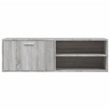 Mobile Porta TV Grigio Sonoma 120x34x37 cm in Legno Multistrato