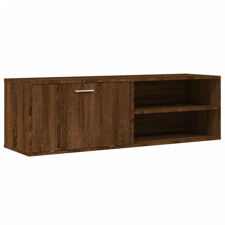 Mobile Porta TV Rovere Marrone 120x34x37 cm Legno Multistrato