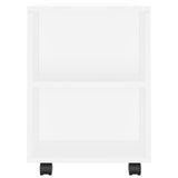 Mobile Porta TV Bianco 102x34,5x43 cm in Legno Multistrato