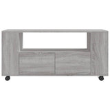 Mobile Porta TV Grigio Sonoma 102x34,5x43 cm Legno Multistrato