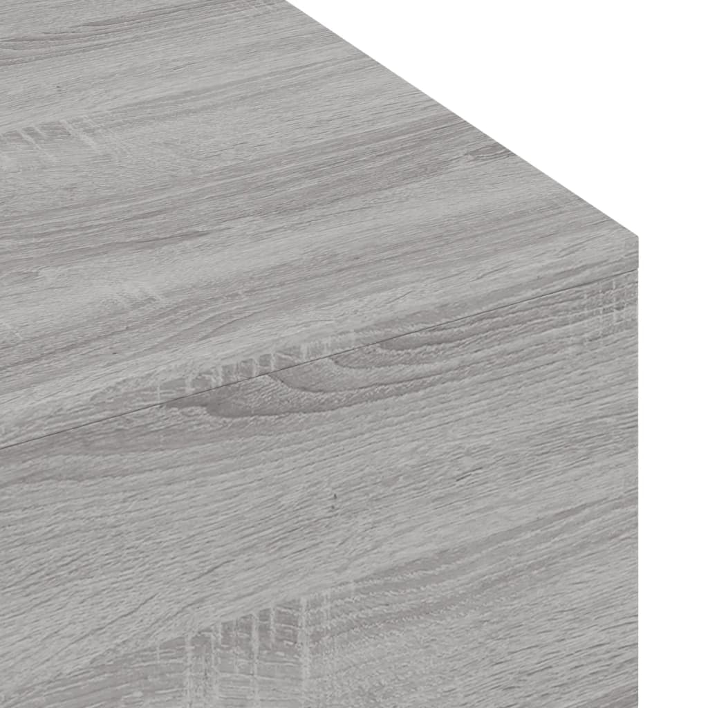 Tavolino Salotto Grigio Sonoma 100x49,5x31 cm Legno Multistrato