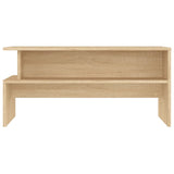 Tavolino Salotto Rovere Sonoma 90x55x42,5 cm Legno Multistrato