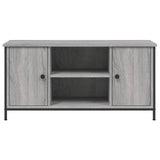 Mobile Porta TV Grigio Sonoma 100x40x50 cm in Legno Multistrato