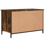 Mobile Porta TV Rovere Fumo 80x40x50 cm in Legno Multistrato