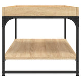 Tavolino da Salotto Rovere Sonoma 100x49x45cm Legno Multistrato