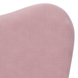 Divano per Bambini Rosa in Morbido Peluche