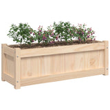 Fioriera da Giardino 90x31x31 cm in Legno Massello di Pino