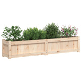 Fioriera da Giardino 150x31x31 cm in Legno Massello di Pino