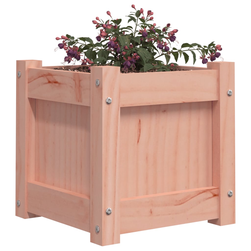 Fioriera da Giardino 31x31x31 cm in Legno Massello di Douglas