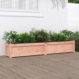 Fioriera da Giardino 180x31x31 cm in Legno Massello di Douglas