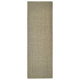 Tappeto in Sisal per Tiragraffi Tortora 66x200 cm