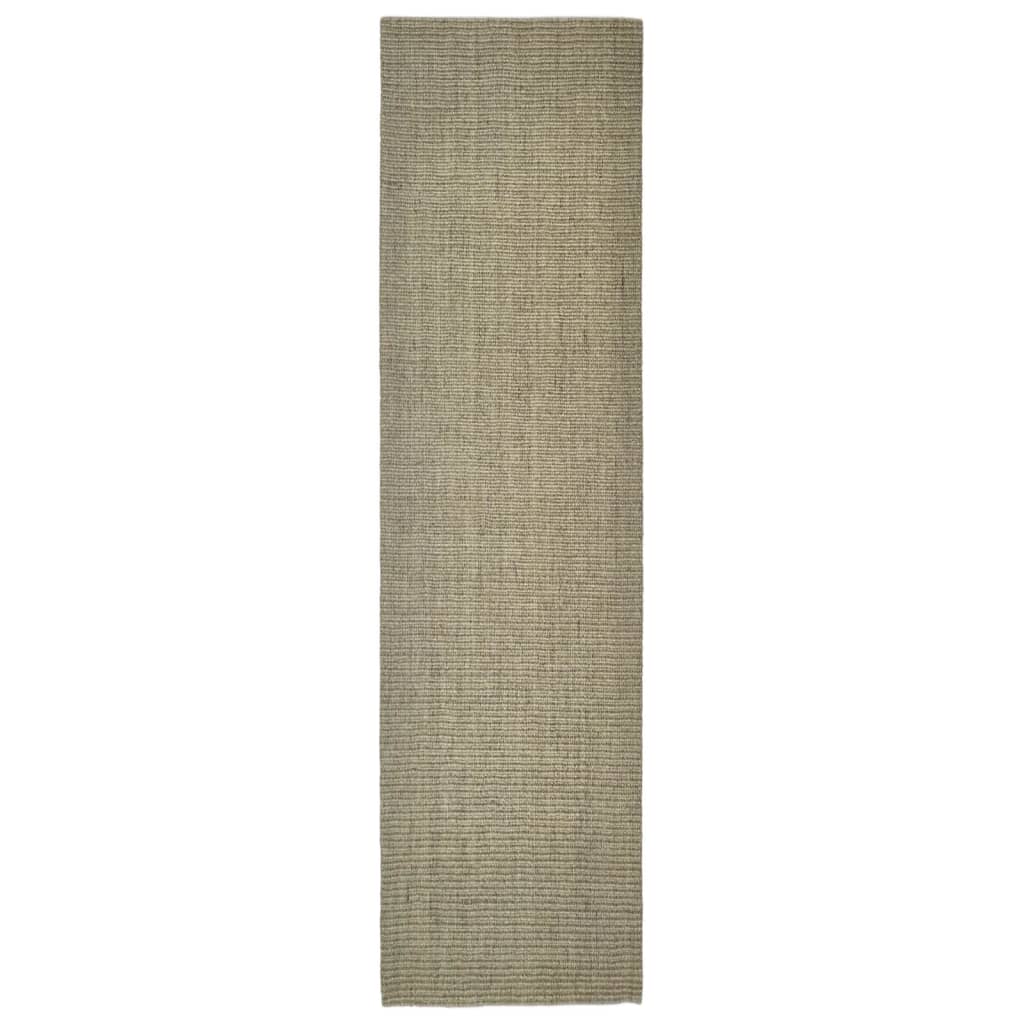 Tappeto in Sisal per Tiragraffi Tortora 66x250 cm