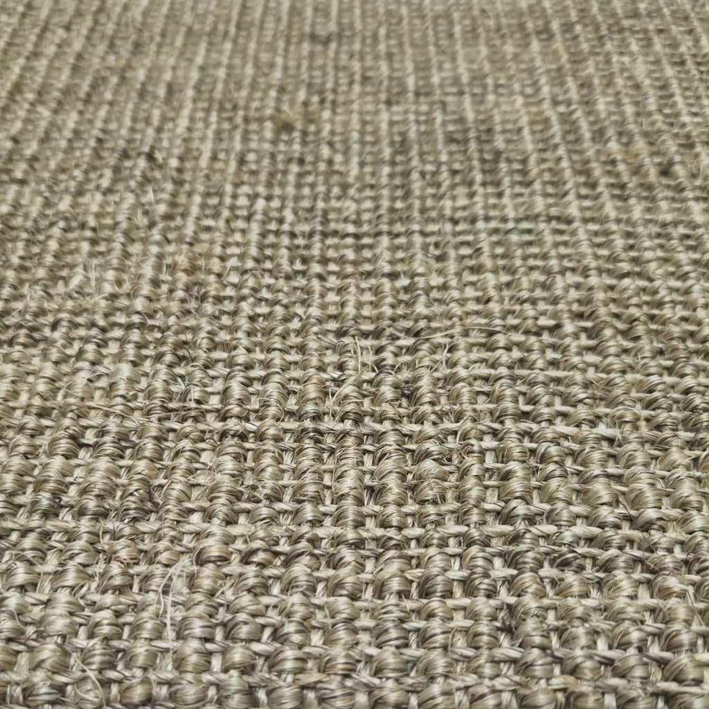 Tappeto in Sisal per Tiragraffi Tortora 80x200 cm