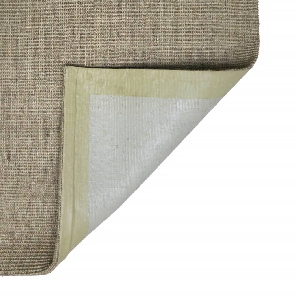 Tappeto in Sisal per Tiragraffi Tortora 80x250 cm