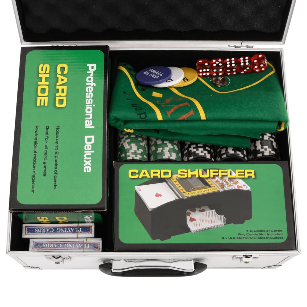 Set di Fiches da Poker 300 pz 11,5 g