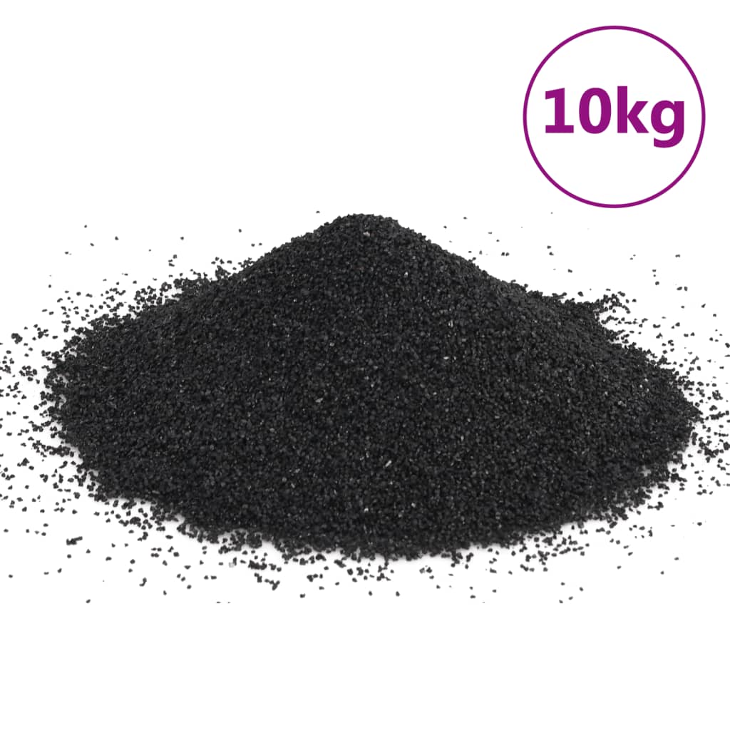 Sabbia per Acquari 10 kg Nera 0,2-2 mm