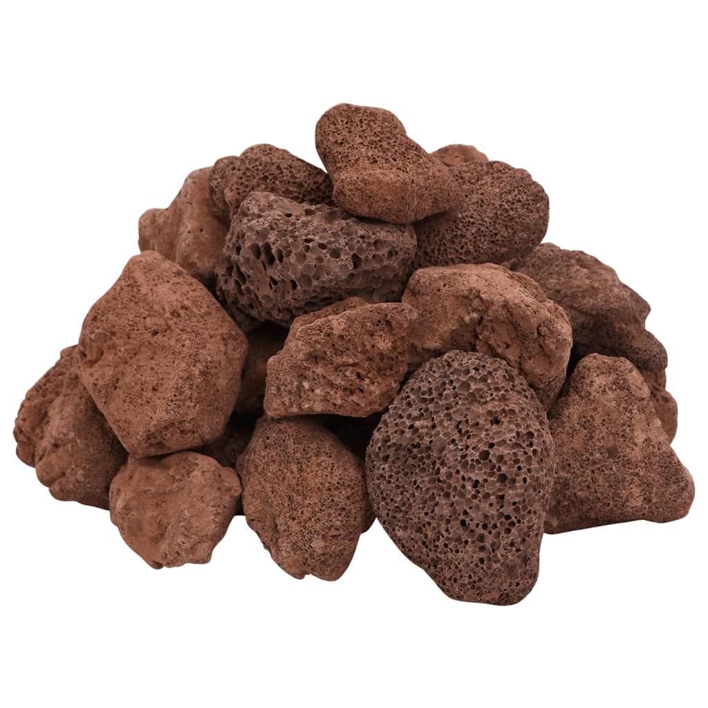 Rocce Vulcaniche 10 kg Rosse 5-8 cm