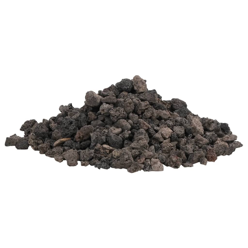 Rocce Vulcaniche 25 kg Nere 1-2 cm