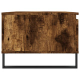 Tavolino da Salotto Rovere Fumo 90x50x36,5 cm Legno Multistrato