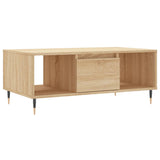 Tavolino Salotto Rovere Sonoma 90x50x36,5 cm Legno Multistrato