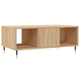 Tavolino Salotto Rovere Sonoma 90x50x36,5 cm Legno Multistrato