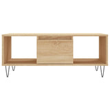 Tavolino Salotto Rovere Sonoma 90x50x36,5 cm Legno Multistrato