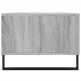 Tavolino Salotto Grigio Sonoma 90x50x36,5 cm Legno Multistrato