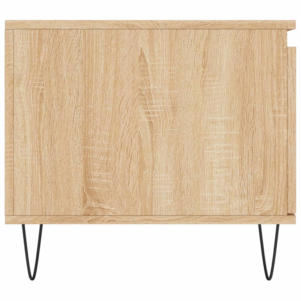 Tavolino da Salotto Rovere Sonoma 100x50x45cm Legno Multistrato