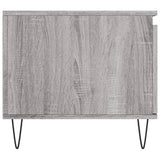 Tavolino da Salotto grigio sonoma 100x50x45cm Legno Multistrato