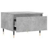 Tavolini Salotto 2pz Grigio Cemento 50x46x35 Legno Multistrato