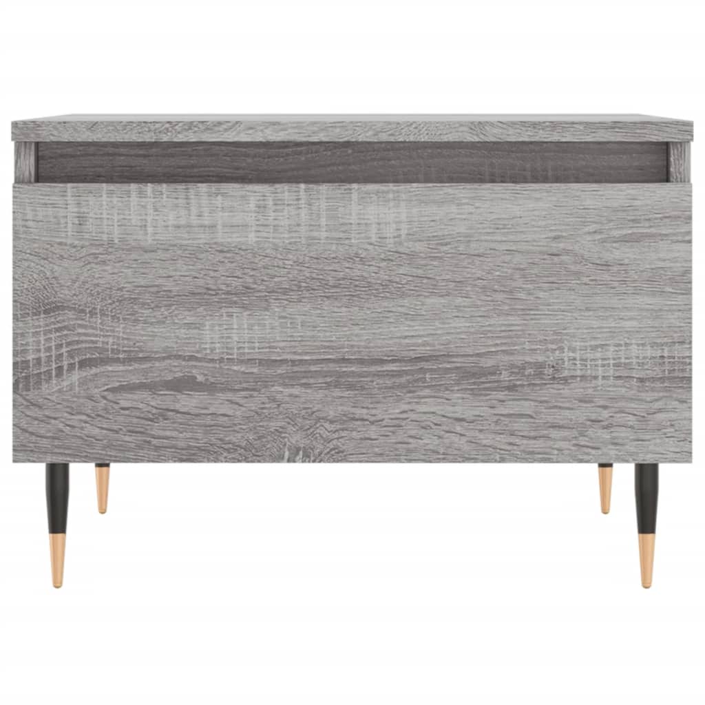 Tavolini Salotto 2pz Grigio Sonoma 50x46x35cm Legno Multistrato