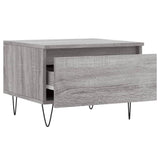 Tavolini Salotto 2pz Grigio Sonoma 50x46x35cm Legno Multistrato