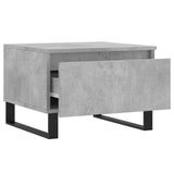 Tavolini Salotto 2pz Grigio Cemento 50x46x35 Legno Multistrato