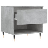 Tavolini Salotto 2pz Grigio Cemento 50x46x50 Legno Multistrato