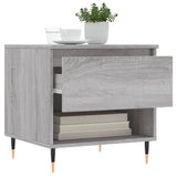 Tavolini Salotto 2pz Grigio Sonoma 50x46x50cm Legno Multistrato