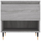 Tavolini Salotto 2pz Grigio Sonoma 50x46x50cm Legno Multistrato