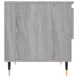 Tavolini Salotto 2pz Grigio Sonoma 50x46x50cm Legno Multistrato