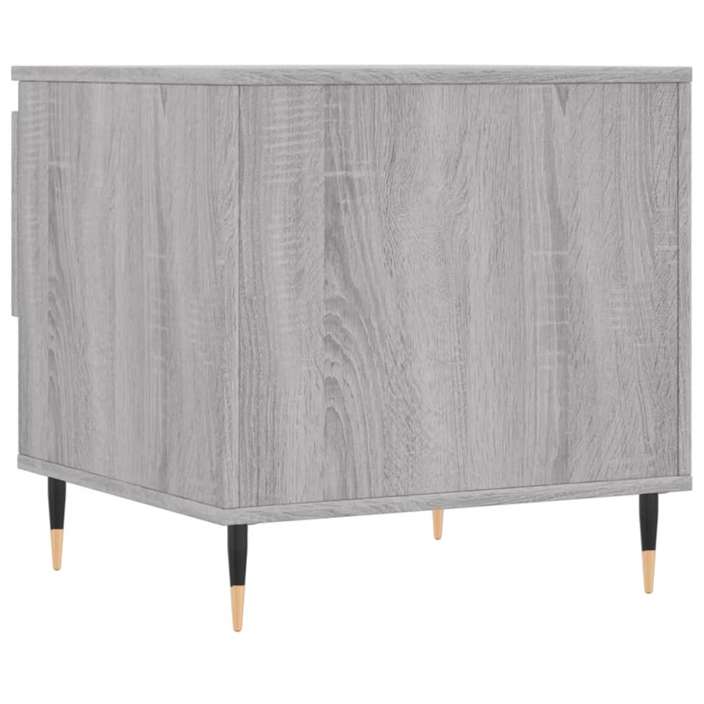 Tavolini Salotto 2pz Grigio Sonoma 50x46x50cm Legno Multistrato