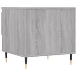 Tavolini Salotto 2pz Grigio Sonoma 50x46x50cm Legno Multistrato