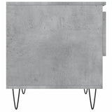 Tavolini Salotto 2pz Grigio Cemento 50x46x50 Legno Multistrato