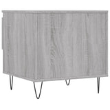 Tavolini Salotto 2pz Grigio Sonoma 50x46x50cm Legno Multistrato