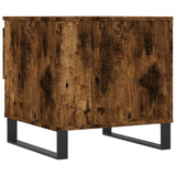 Tavolino da Salotto Rovere Fumo 50x46x50cm in Legno Multistrato