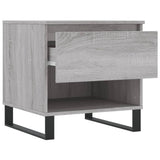 Tavolini Salotto 2pz Grigio Sonoma 50x46x50cm Legno Multistrato