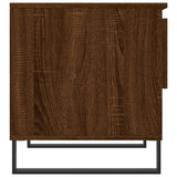 Tavolino da Salotto Rovere Marrone 50x46x50cm Legno Multistrato