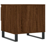 Tavolino da Salotto Rovere Marrone 50x46x50cm Legno Multistrato