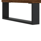 Tavolino da Salotto Rovere Marrone 50x46x50cm Legno Multistrato