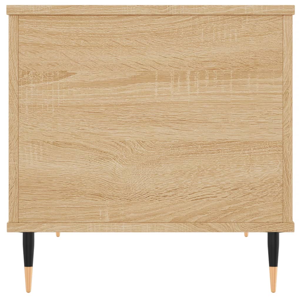 Tavolino Salotto Rovere Sonoma 60x44,5x45 cm Legno Multistrato