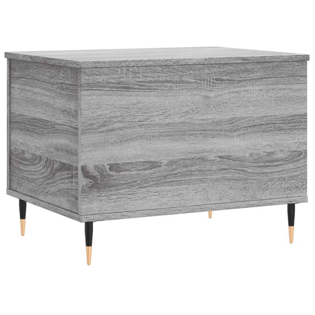 Tavolino Salotto Grigio Sonoma 60x44,5x45 cm Legno Multistrato